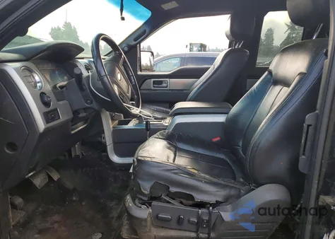 2013 Ford F150 Super Cab из США, поврежденный, VIN 1FTFX1ETXDFC22191